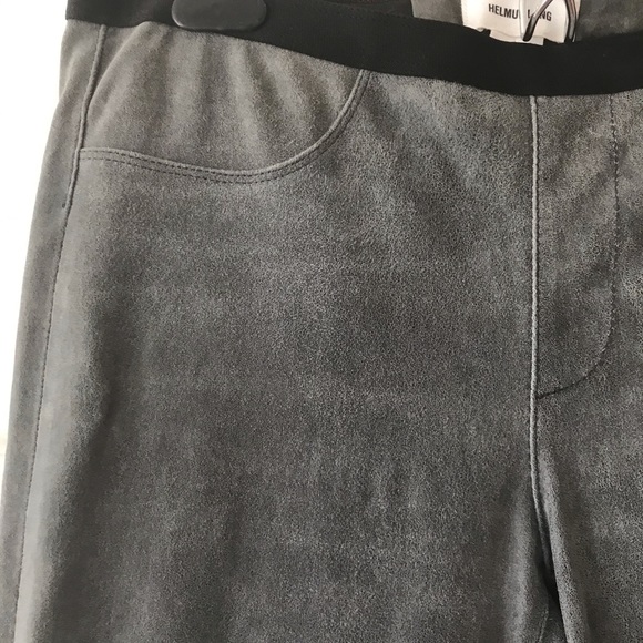 Helmut Lang 100% lamb leather pants